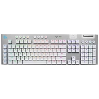 Logitech G915 X LIGHTSPEED Wireless Backlit Mechanical GL Tactile Full-Size Gaming Keyboard