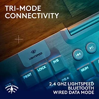 Logitech G915 X LIGHTSPEED Wireless Backlit Mechanical GL Tactile Full-Size Gaming Keyboard