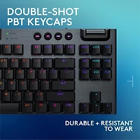 Logitech G915 X LIGHTSPEED Wireless Backlit Mechanical GL Tactile TKL Gaming Keyboard - Black