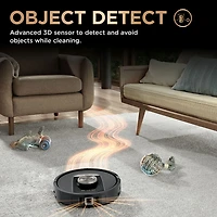 Shark PowerDetect NeverTouch Pro Self-Emptying Robot Vacuum & Mop - Black