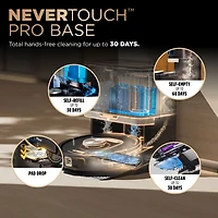 Shark PowerDetect NeverTouch Pro Self-Emptying Robot Vacuum & Mop - Black
