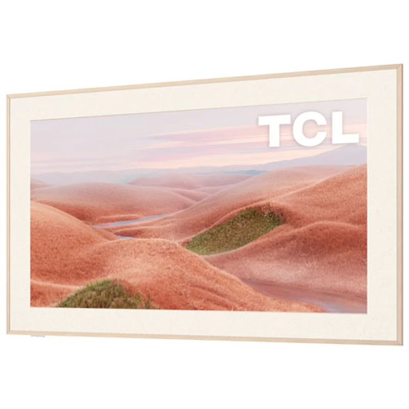 TCL NXTVISION 65" 4K UHD HDR QLED Smart Google TV (65A300W) - 2024 - White