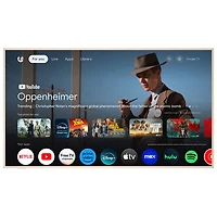 TCL NXTVISION 65" 4K UHD HDR QLED Smart Google TV (65A300W) - 2024 - White