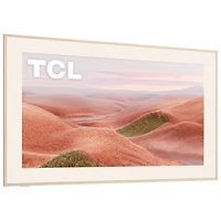 TCL NXTVISION 55" 4K UHD HDR QLED Smart Google TV (55A300W) - 2024 - White