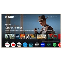 TCL NXTVISION 85" 4K UHD HDR QLED Smart Google TV (85A300W) - 2024 - White