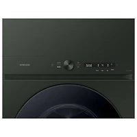 Duo laveuse électrique de 5,3 pi³ et sécheuse de 7,6 pi³ de Samsung (WH46DBH550EFAC) - Vert satiné
