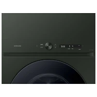 Duo laveuse électrique de 5,3 pi³ et sécheuse de 7,6 pi³ de Samsung (WH46DBH550EFAC) - Vert satiné