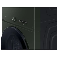 Duo laveuse électrique de 5,3 pi³ et sécheuse de 7,6 pi³ de Samsung (WH46DBH550EFAC) - Vert satiné