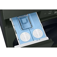 Duo laveuse électrique de 5,3 pi³ et sécheuse de 7,6 pi³ de Samsung (WH46DBH550EFAC) - Vert satiné