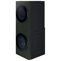 Duo laveuse électrique de 5,3 pi³ et sécheuse de 7,6 pi³ de Samsung (WH46DBH550EFAC) - Vert satiné