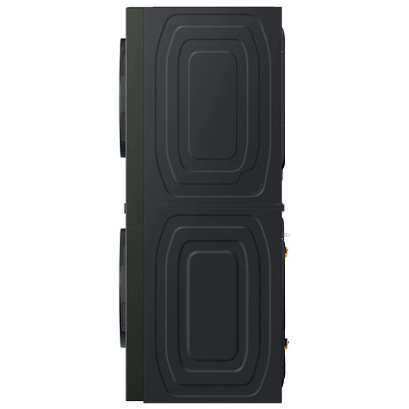 Duo laveuse électrique de 5,3 pi³ et sécheuse de 7,6 pi³ de Samsung (WH46DBH550EFAC) - Vert satiné