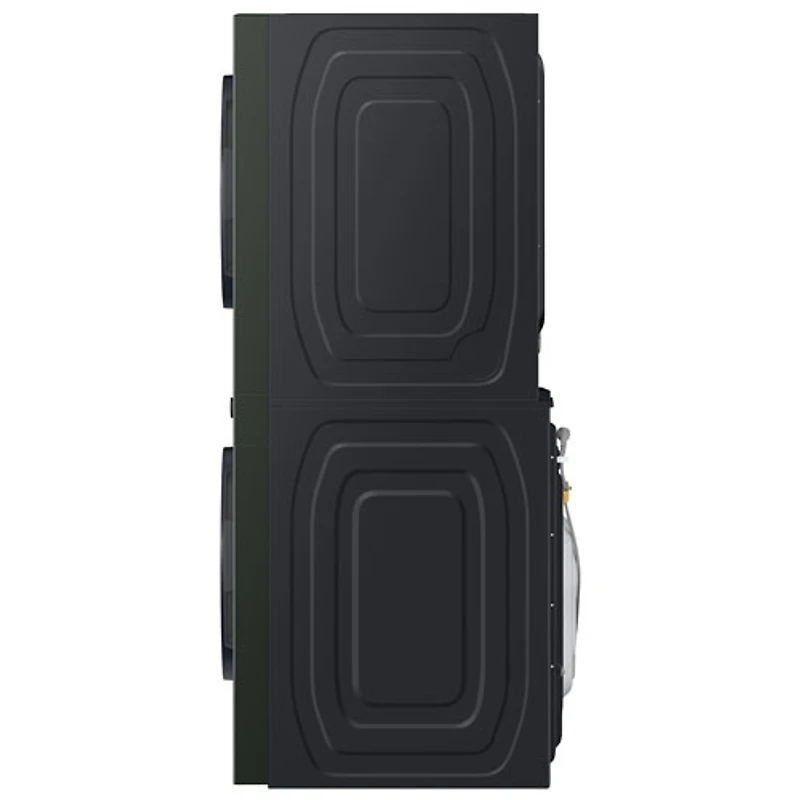 Duo laveuse électrique de 5,3 pi³ et sécheuse de 7,6 pi³ de Samsung (WH46DBH550EFAC) - Vert satiné