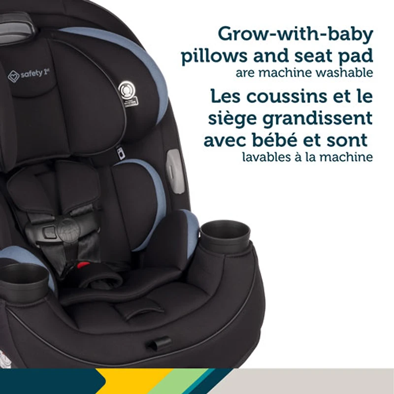Siège d'auto 3-en-1 convertible Grow and Go de Safety 1st - Noir et bleu Lakesport