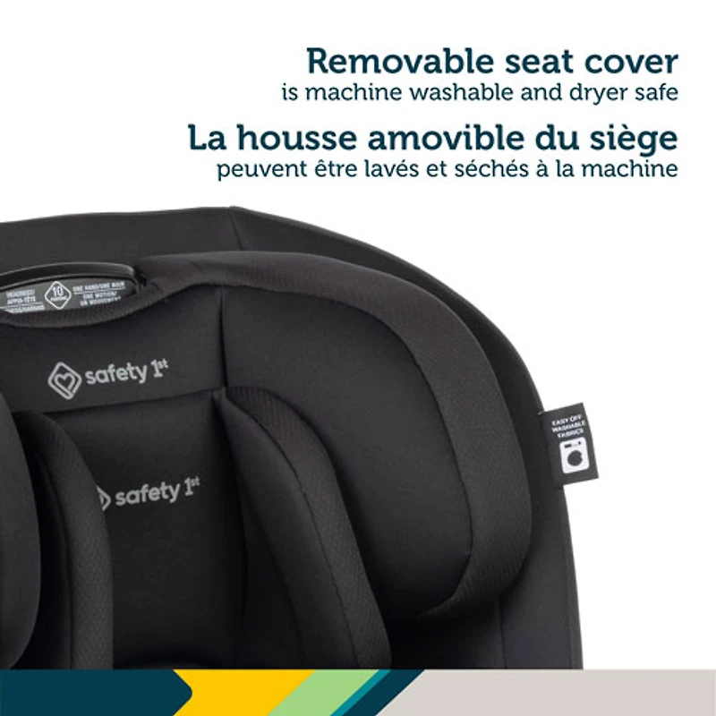 Siège rehausseur tout-en-un EverSlim de Safety 1st - Noir Hexagon Horizon