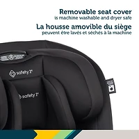 Siège rehausseur tout-en-un EverSlim de Safety 1st - Noir Hexagon Horizon