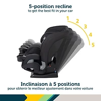 Siège rehausseur tout-en-un EverSlim de Safety 1st - Noir Hexagon Horizon