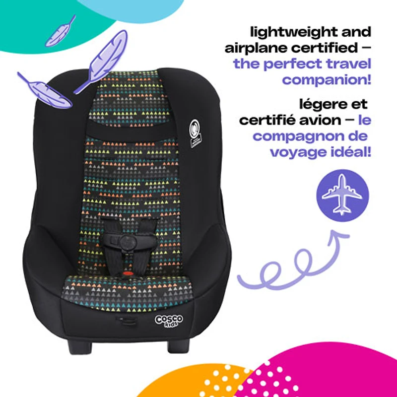 Siège rehausseur convertible 3-en-1 à dossier haut Scenera NEXT de Cosco Kids - Losanges