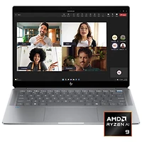 HP OmniBook Ultra 14" Touchscreen Gen AI PC Laptop - Meteor silver (AMD Ryzen AI 9 365/32GB RAM/2TB SSD/Win11)