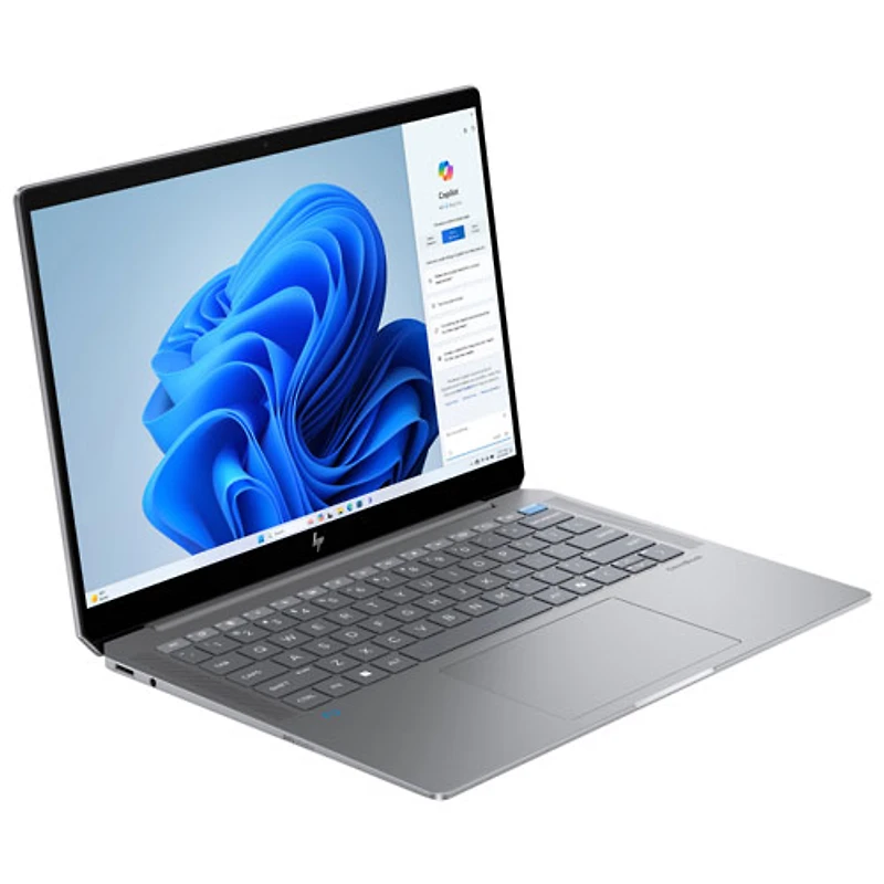 HP OmniBook Ultra 14" Touchscreen Gen AI PC Laptop - Meteor silver (AMD Ryzen AI 9 365/16GB RAM/1TB SSD/Win11)