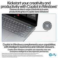 HP OmniBook Ultra 14" Touchscreen Gen AI PC Laptop - Meteor silver (AMD Ryzen AI 9 365/16GB RAM/1TB SSD/Win11)