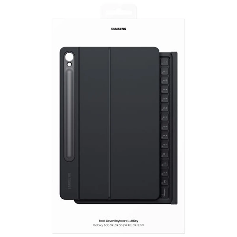 Étui-clavier de Samsung pour Galaxy Tab S10 FE/S10 Lite/S9/S9FE - Noir - Partenaire de détail exclusif