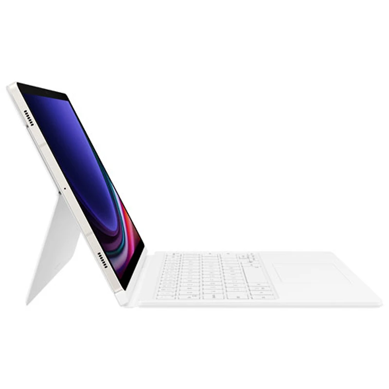 Étui-clavier de Samsung pour Galaxy Tab S10 FE/S10 Lite/S9/S9 FE - Blanc