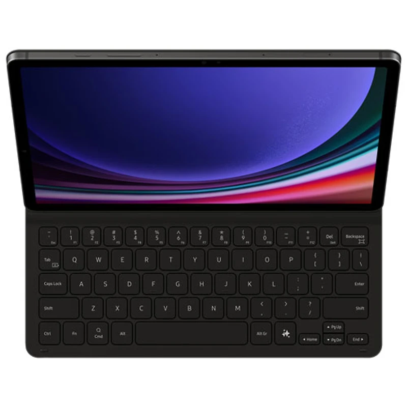 Étui-clavier mince de Samsung pour Galaxy Tab S10 FE/S10 Lite/S9/S9 FE - Noir