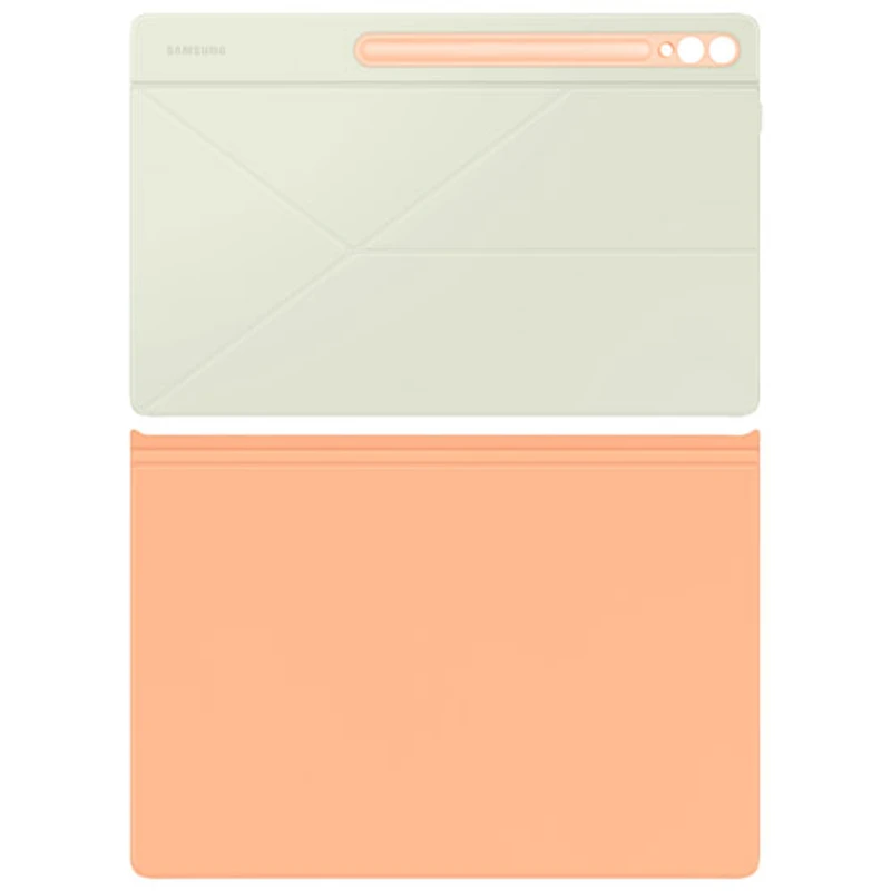 Étui Smart Folio de Samsung pour Galaxy Tab S10 Ultra/S9 Ultra - Orange
