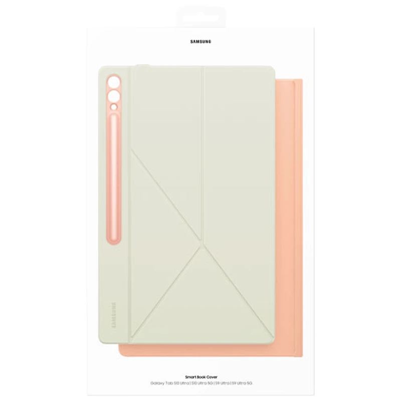 Étui Smart Folio de Samsung pour Galaxy Tab S10 Ultra/S9 Ultra - Orange