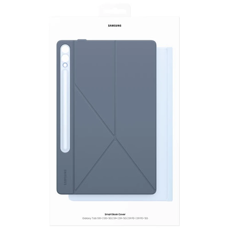 Étui Smart Folio de Samsung pour Galaxy Tab S10/S9/S9FE+(Plus) - Bleu