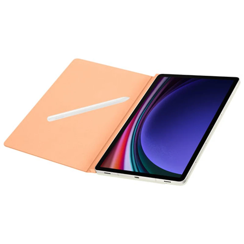 Étui Smart Folio de Samsung pour Galaxy Tab S10 FE/S9/S9 FE - Orange