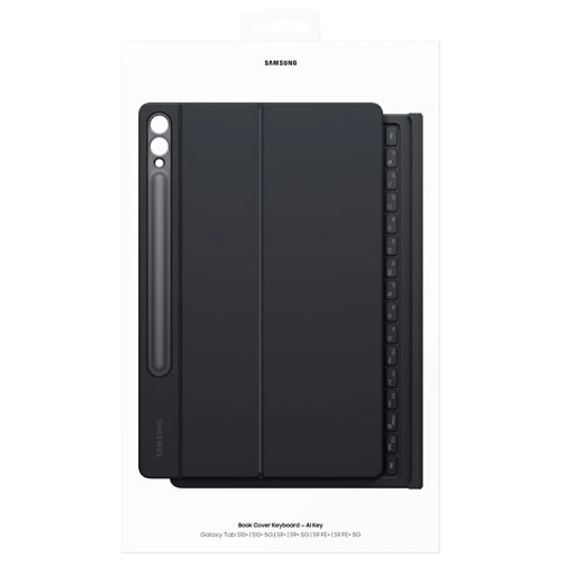 Étui-clavier de Samsung pour Galaxy Tab S10+/S9+/S9FE+ (Plus) - Noir - Partenaire de détail exclusif