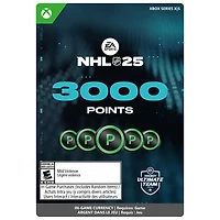 3000 points pour EA Sports NHL 25 (Xbox Series X|S) - Téléchargement numérique