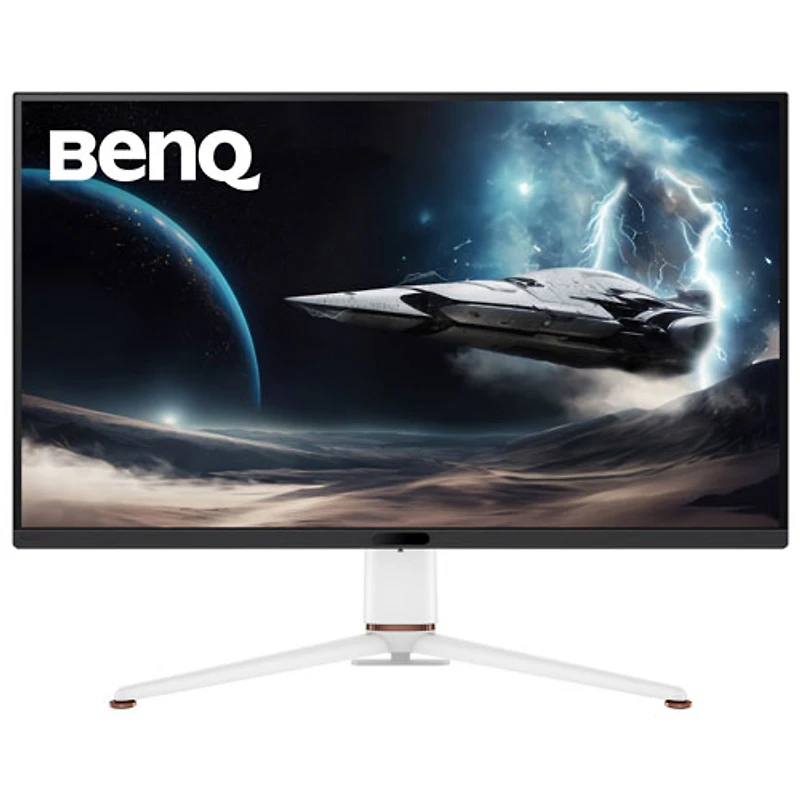 Moniteur ACL IPS UHD 4K gris à gris 1 ms 144 Hz 38 po de BenQ (EX381U) - Noir/Blanc