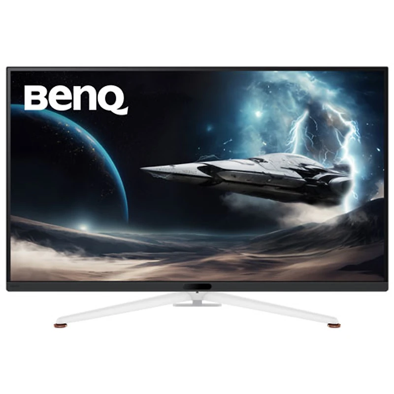 Moniteur ACL IPS UHD 4K gris à gris 1 ms 144 Hz 38 po de BenQ (EX381U) - Noir/Blanc