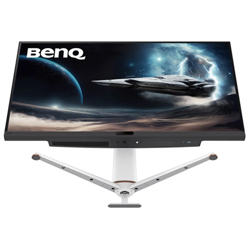 Moniteur ACL IPS UHD 4K gris à gris 1 ms 144 Hz 38 po de BenQ (EX381U) - Noir/Blanc
