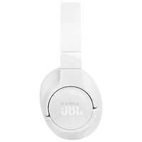 Casque d'écoute Bluetooth à suppression du bruit Tune 770NC de JBL - Blanc
