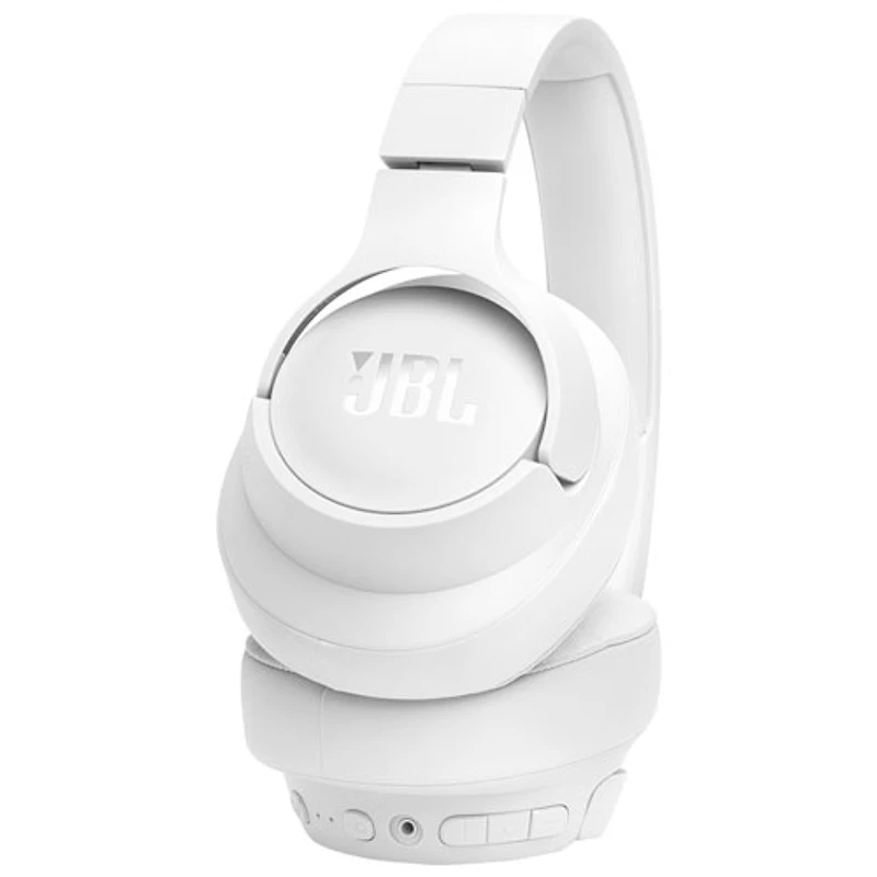 Casque d'écoute Bluetooth à suppression du bruit Tune 770NC de JBL - Blanc