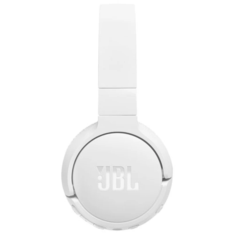 Casque d'écoute Bluetooth à suppression du bruit Tune 670NC de JBL - Blanc