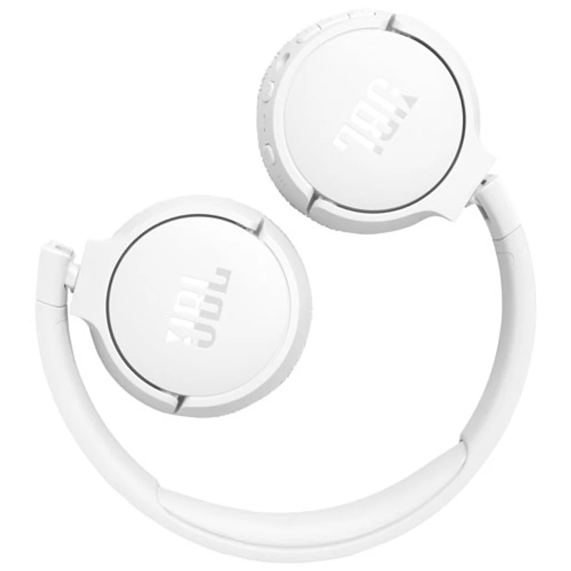 Casque d'écoute Bluetooth à suppression du bruit Tune 670NC de JBL - Blanc