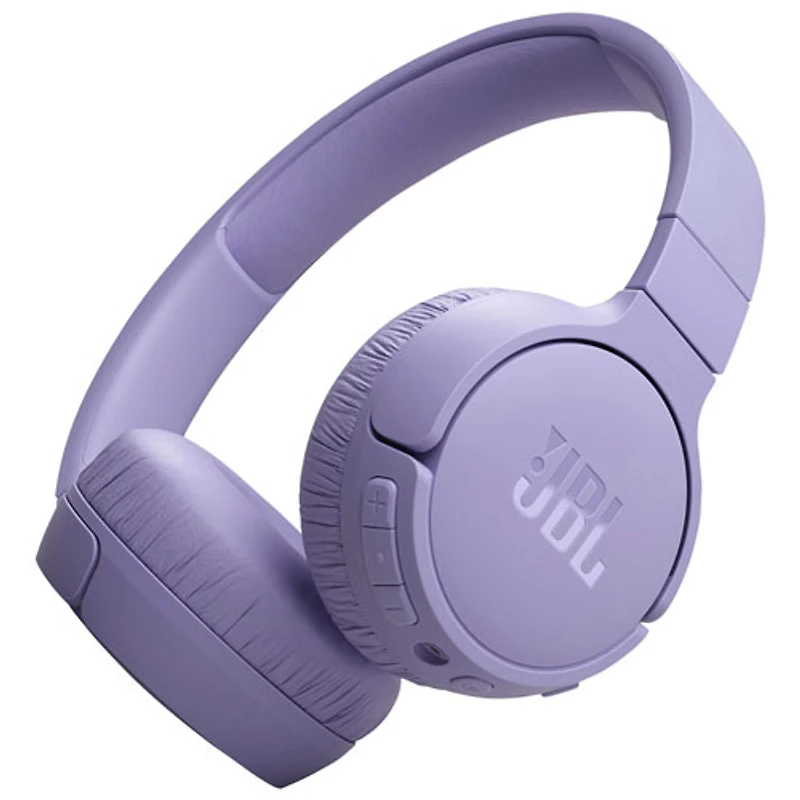JBL Tune 670NC On-Ear Noise Cancelling Bluetooth Headphones - Purple