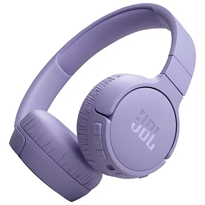JBL Tune 670NC On-Ear Noise Cancelling Bluetooth Headphones - Purple