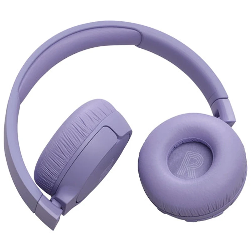 JBL Tune 670NC On-Ear Noise Cancelling Bluetooth Headphones - Purple