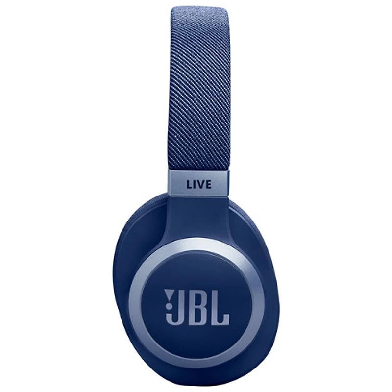 JBL Live 770NC Over-Ear Noise Cancelling Bluetooth Headphones - Blue