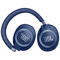 JBL Live 770NC Over-Ear Noise Cancelling Bluetooth Headphones - Blue