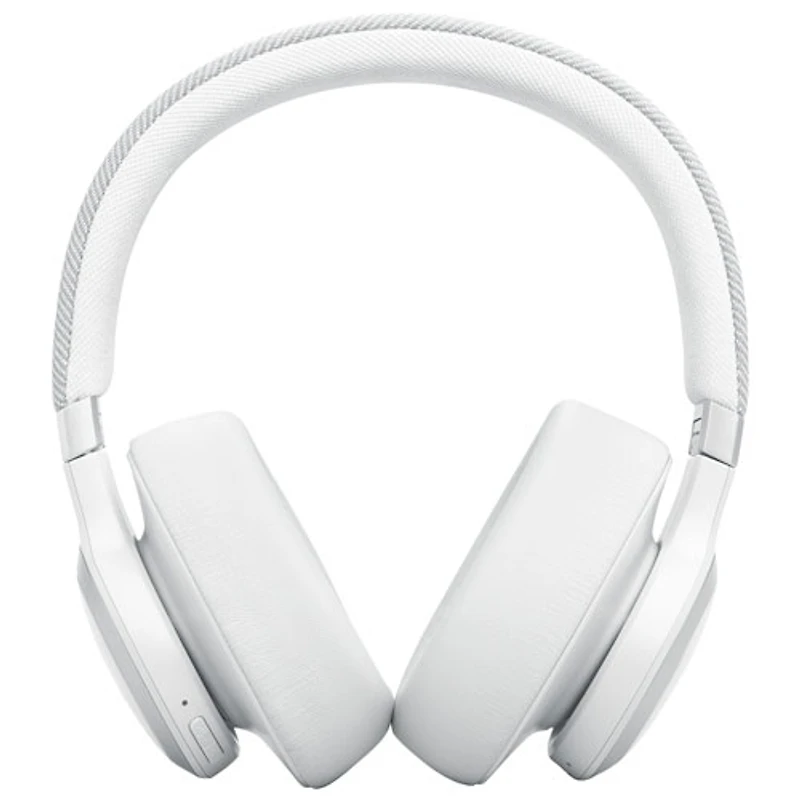 Casque d'écoute Bluetooth à suppression du bruit Live 770NC de JBL - Blanc