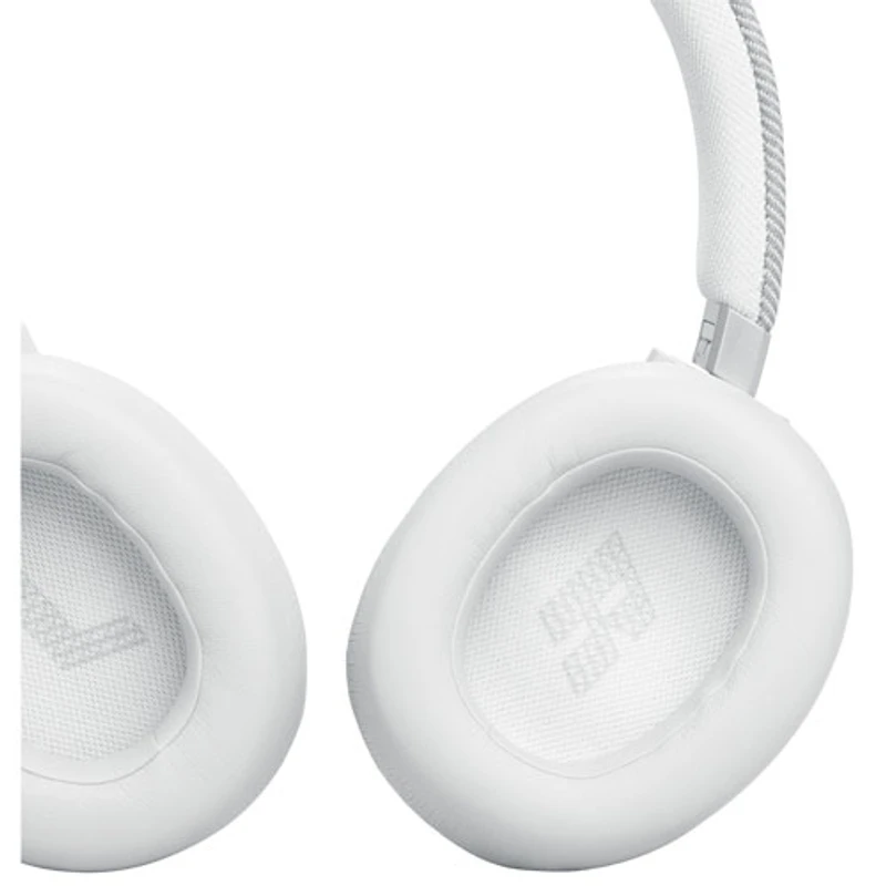 Casque d'écoute Bluetooth à suppression du bruit Live 770NC de JBL - Blanc