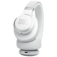 JBL Live 770NC Over-Ear Noise Cancelling Bluetooth Headphones - White