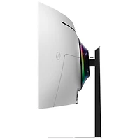 Samsung Odyssey G9 49" QHD 240Hz 0.03ms GTG Curved OLED G-Sync/FreeSync Gaming Monitor (LS49DG954SNXGO) - Silver