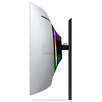 Samsung Odyssey G8 34" WQHD 175Hz 0.03ms GTG Curved OLED G-Sync/FreeSync Gaming Monitor (LS34DG850SNXZA) - Silver
